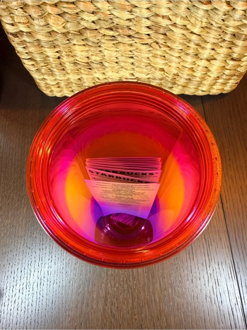 Starbucks 2024 Walt Disney World Park Eats Macaron Tumbler with MultiColor Straw